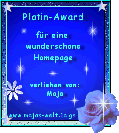 Vielen Dank Maja für den wunderschönen Award!